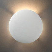 Contemporary Ambiance Circle ADA Wall Sconce - Justice Design Group CER-5125