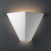 Contemporary Ambiance ADA Trapezoid Wall Sconce - Justice Design CER-5130-BIS