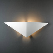 Contemporary Ambiance ADA Triangle Wall Sconce - Justice Design CER-5140-BIS