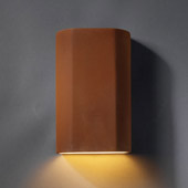 Ambiance ADA Cylinder Outdoor Wall Sconce - Justice Design CER-5500W-RRST