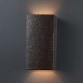 Ambiance Small ADA Rectangle Wall Sconce - Justice Design CER-5915-HMIR