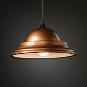 Traditional Radiance Classic Pendant - Justice Design CER-6205-ANTC-BKCD