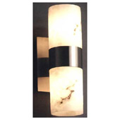 Contemporary LumenAria Dakota Up and Downlight Wall Sconce - Justice Design Group FAL-8762