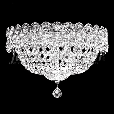 James Moder 40633S22 Crystal Imperial Flush Mount Ceiling Fixture