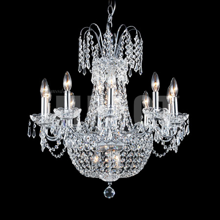 James Moder 40638S22 Crystal Imperial IMPACT 10 Arm Chandelier