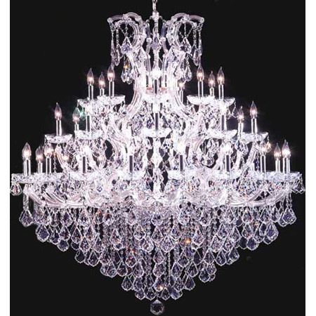 James Moder 91770S22 Crystal Maria Theresa Grand Thrity-Seven Light Chandelier