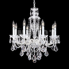 James Moder 40798S22 Crystal Palace Ice IMPACT 8 Light Chandelier
