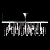 Crystal Contemporary IMPACT Linear Chandelier - James R. Moder 40740S22