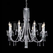 Crystal Contemporary IMPACT 8 Light Chandelier - James R. Moder 40888S22