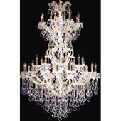 Crystal Maria Theresa Grand Thirty-Seven Light Chandelier - James R. Moder 91796