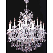 Crystal Maria Theresa Royal Sixteen Light Chandelier - James R. Moder 94735