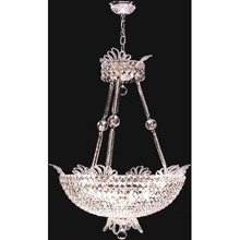 James Moder 94105S22 Crystal Princess Inverted Hanging Lamp