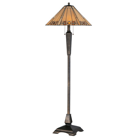 Kenroy Home 33043BRZ Tiffany Willow Floor Lamp