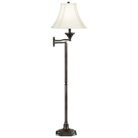 Kenroy Home 33051BBZ Lamps, Wentworth Swing Arm Floor Lamp
