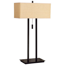 Kenroy Home 30816BRZ Emilio Table Lamp