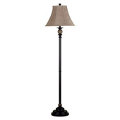 Traditional Plymouth Floor Lamp - Kenroy Home 20631ORB
