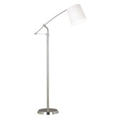 Contemporary Reeler Adjustable Floor Lamp - Kenroy Home 20812BS