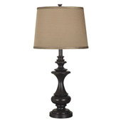 Transitional Stratton Table Lamp - Kenroy Home 21430ORB