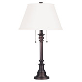 Transitional Spyglass Table Lamp - Kenroy Home 30437BRZ