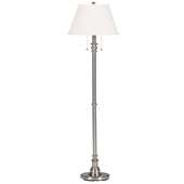 Transitional Spyglass Floor Lamp - Kenroy Home 30438BS
