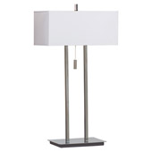 Contemporary Emilio Table Lamp - Kenroy Home 30816CH