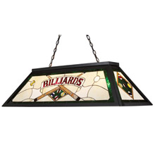 Elk Lighting 70083-4 Tiffany Stained Glass Pool Table Light