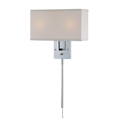 Lite Source LS-16586C/WHT Serafino Wall Lamp