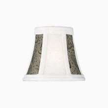 Lite Source CH575-5 Jacquard Clip-On Chandelier Shade