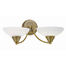 Lite Source LS-16142BRZ Maestro Two Light Wall Sconce