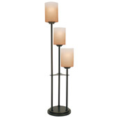 Contemporary Bess Three Light Table Lamp - Lite Source LS-20700D/BRZ