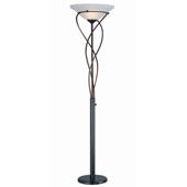 Classic/Traditional Majesty Torchiere Floor Lamp - Lite Source LS-9640D/BRZ