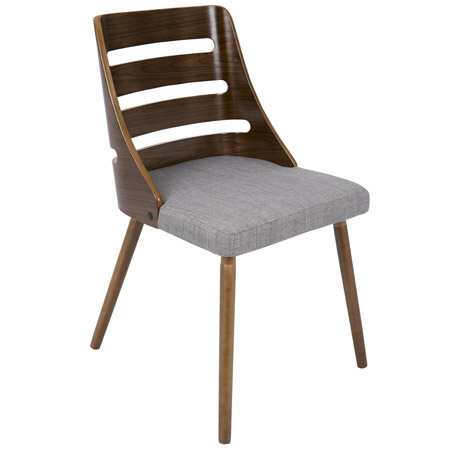 LumiSource CH-TRV WL+GY Trevi Chair