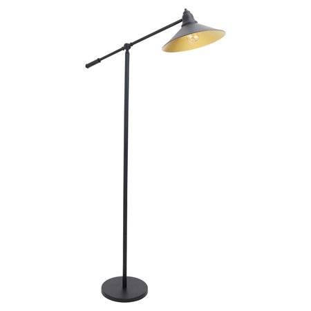 LumiSource LS-L-PADFL BK Paddy Adjustable Floor Lamp