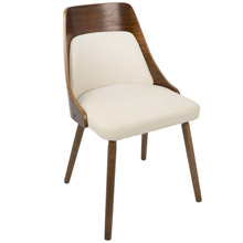 LumiSource CH-ANBEL WL+CR Anabelle Dining Chair