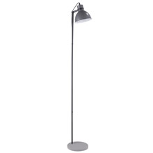 LumiSource LS-CRCFL BK+GY Concrete Floor Lamp
