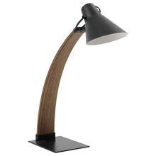 LumiSource LS-NOAH WL+BK Noah Desk Lamp