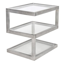 LumiSource TB-5S SS 5S End Table