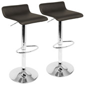 Contemporary Ale Barstools (Set of 2) - LumiSource BS-ALE BN2