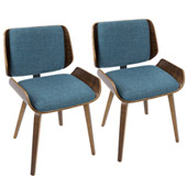 Santi Chairs (Set of 2) - LumiSource CH-SNT WL+TQ2