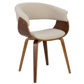 Mid-Century Modern styling Vintage Mod Chair - LumiSource CH-VMONL WL+CR