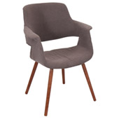 Mid-Century Modern styling Vintage Flair Chair - LumiSource CHR-JY-VFL MBN