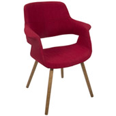 Mid-Century Modern styling Vintage Flair Chair - LumiSource CHR-JY-VFL R