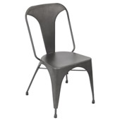 Industrial Austin Dining Chairs (Set of 2) - LumiSource DC-TW-AU GY2