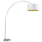 Contemporary Salon Arc Floor Lamp - LumiSource LS-SALFL WAU