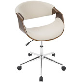 Curvo Office Chair - LumiSource OFC-CURVO WL+CR