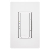 Maestro 120V 600W Multi-Location/Single-Pole Electronic Low-Voltage Dimmer - Lutron MAELV-600-WH