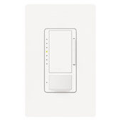 Maestro 120V 600W Multi-Location/Single Pole Incandescent Occupancy Sensing Dimmer - Lutron MS-OP600M-WH