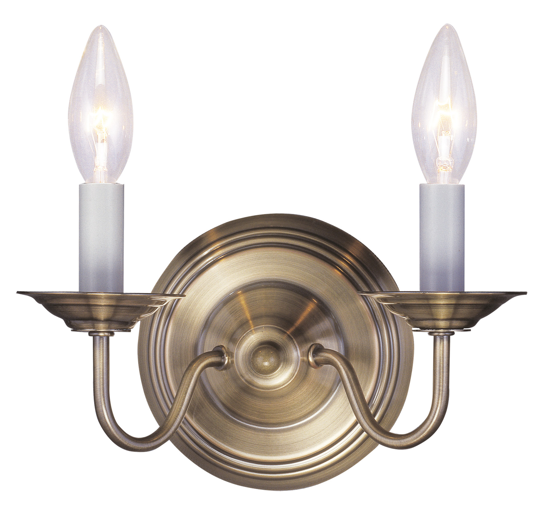 Livex Lighting 5006-01 Williamsburg 6 Light Antique Brass Chandelier