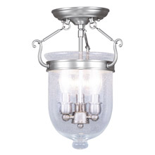 Livex Lighting 5081-91 Jefferson Semi-Flush Ceiling Fixture