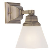 Transitional Mission Wall Sconce - Livex Lighting 1031-01